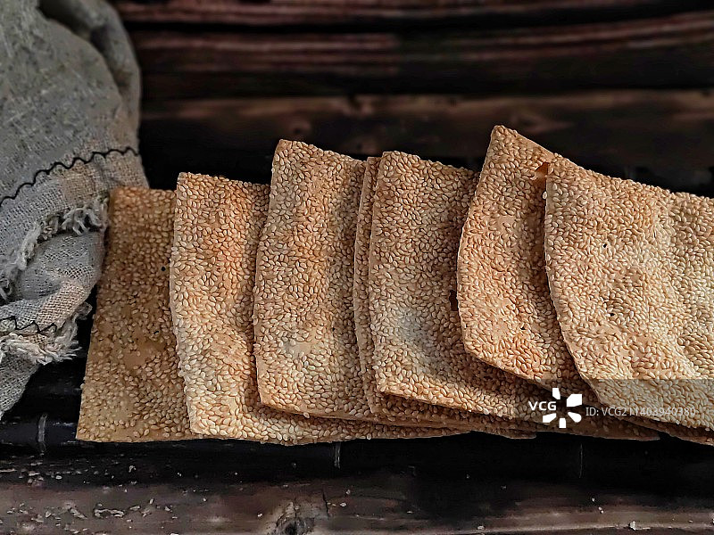 河北缸炉烧饼图片素材