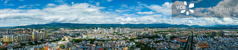瑞丽市全景图图片素材