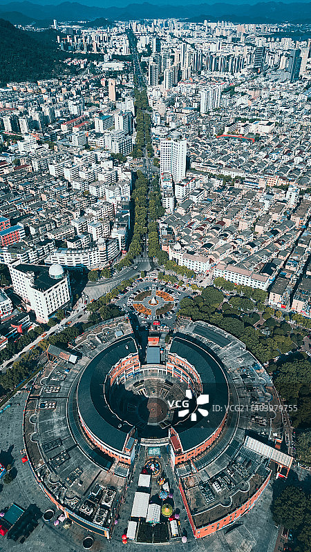 临海-崇和门广场图片素材