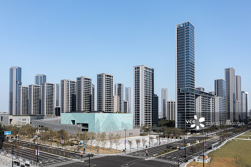 2022年10月杭州亚运村图片素材