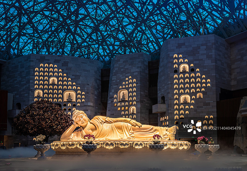 禅境卧佛 • 牛首山佛顶宫图片素材