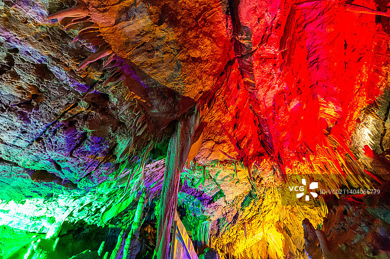 北京平谷京东大溶洞图片素材