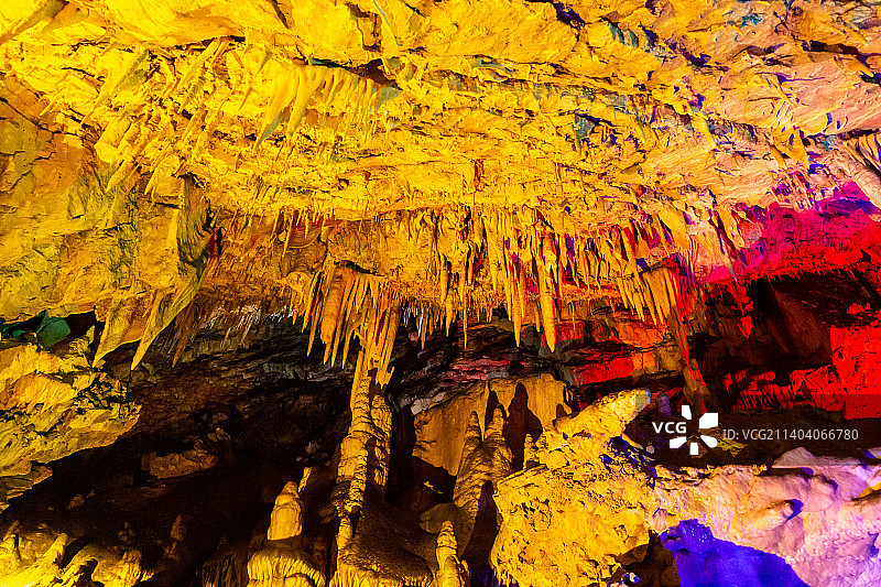 北京平谷京东大溶洞图片素材