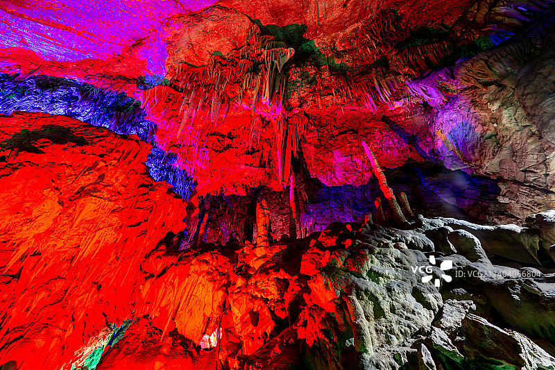 北京平谷京东大溶洞图片素材