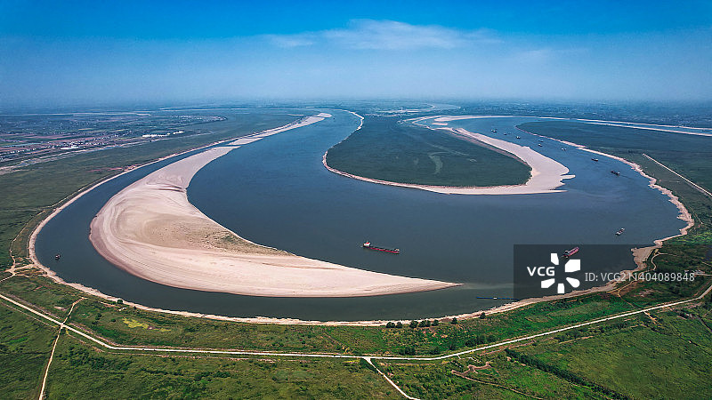 长江江海豚湾图片素材