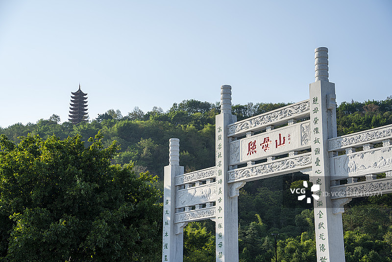 重庆照母山植物园自然风光图片素材