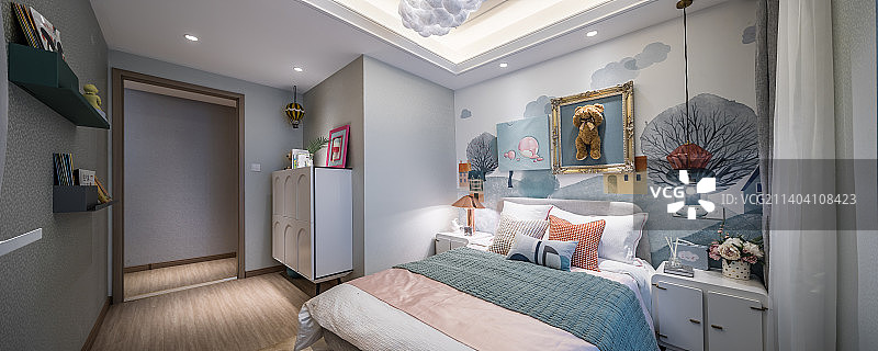 样板间卧室图片素材