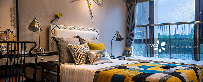 样板间卧室图片素材