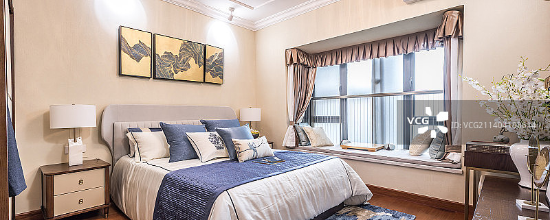 样板间卧室图片素材