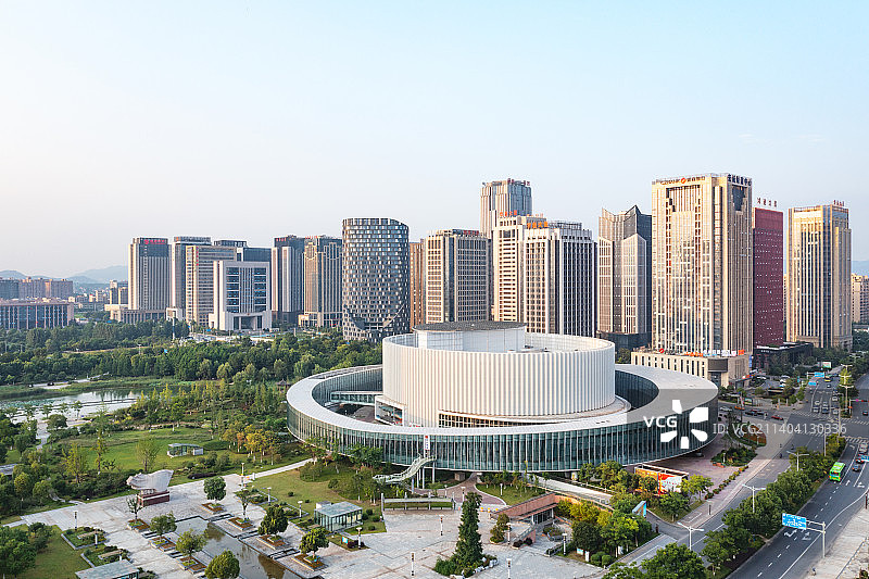 诸暨新城诸暨大剧院图片素材