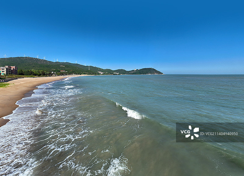 广东省汕头市南澳县宋井风景区航拍图片素材