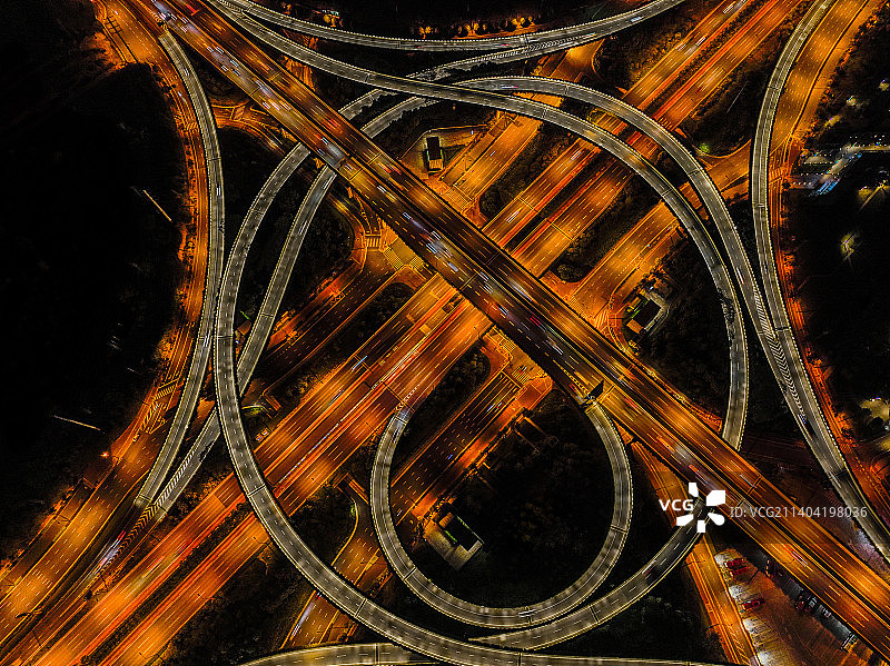 广西南宁市平乐大道立交桥图片素材