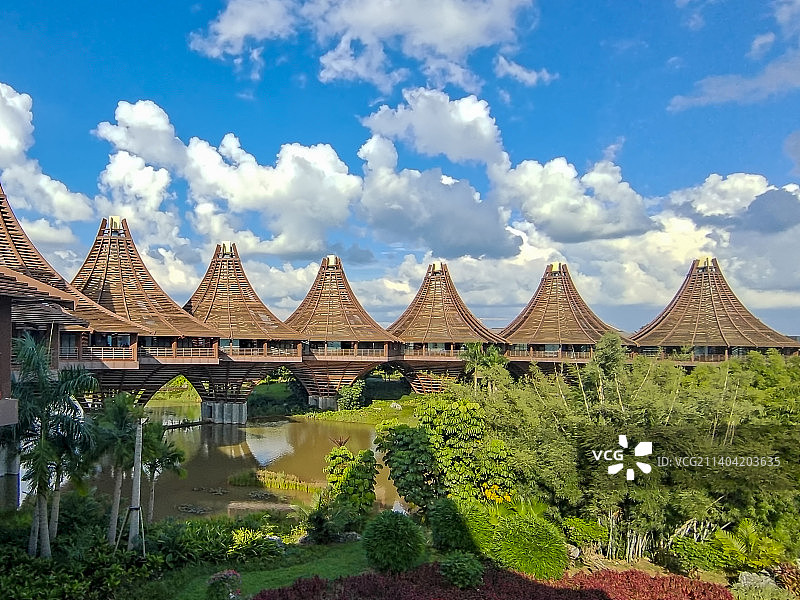 南宁园博园一隅图片素材