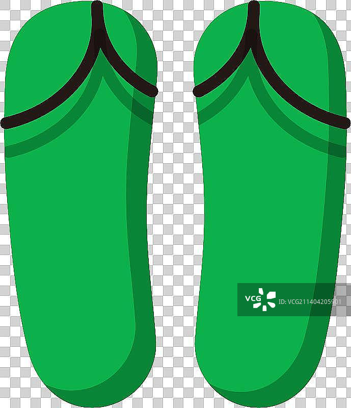 人字拖极简图标图片素材