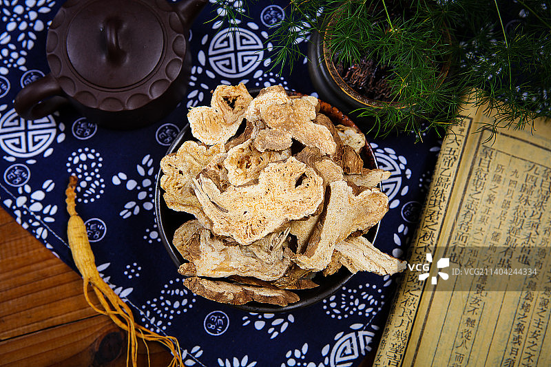 中药材白术图片素材