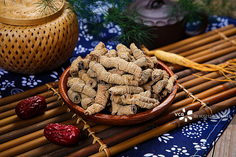 中药材巴戟天图片素材