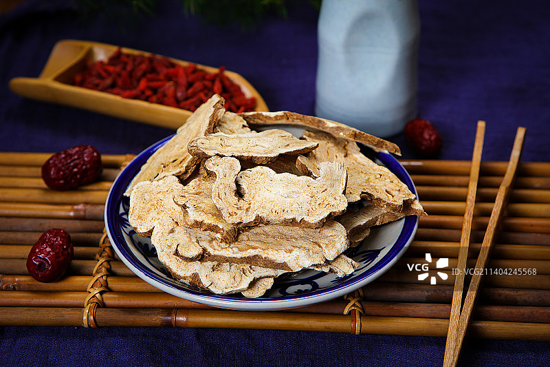 中药材白术图片素材