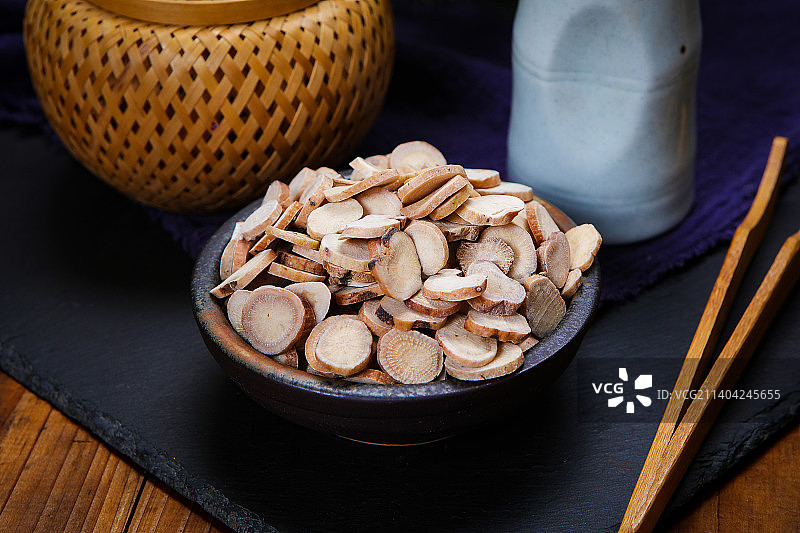 中药材白芍图片素材