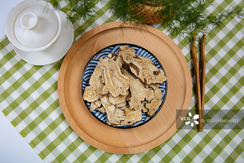 中药材白术图片素材