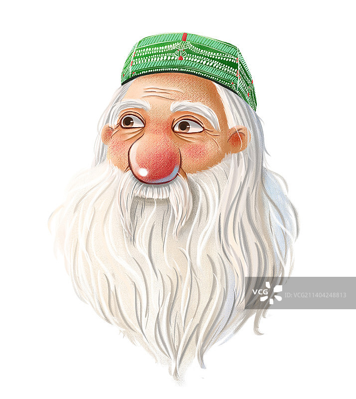 慈祥的老人图片素材