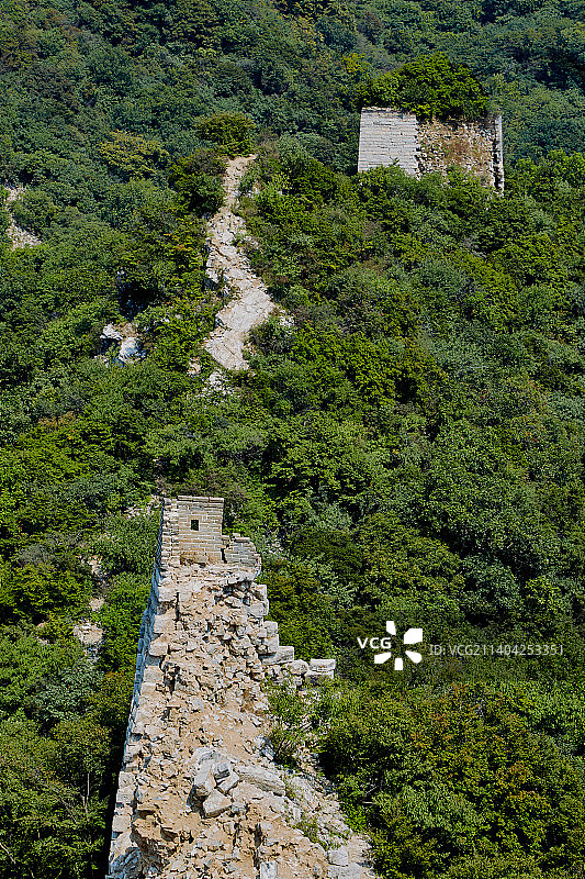 北京箭扣长城及周边风景图片素材