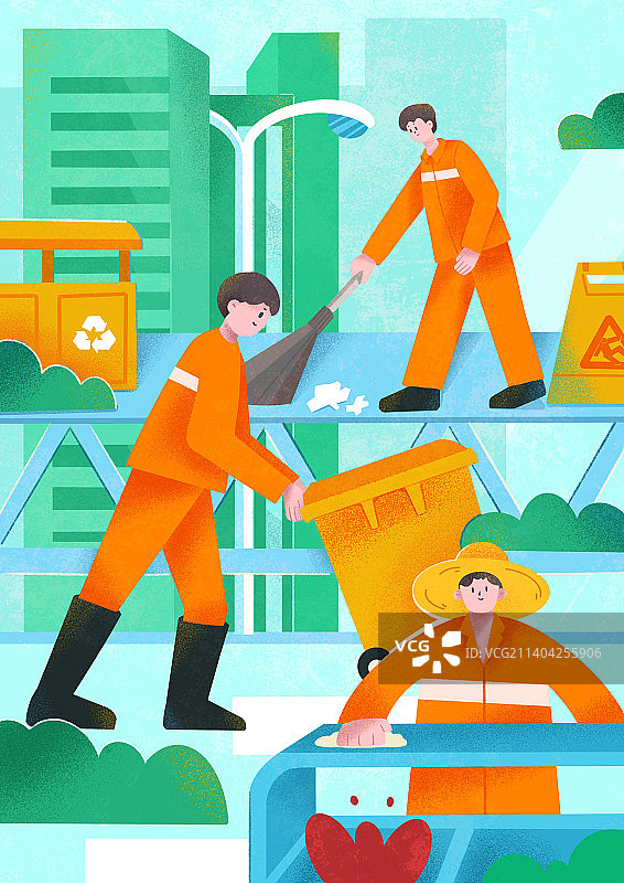 环卫工人图片素材