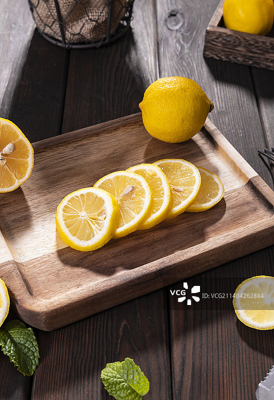 新鲜水果柠檬图片素材
