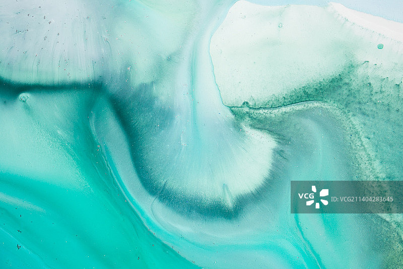 丙烯酸抽象画特写：多彩抽象图片素材