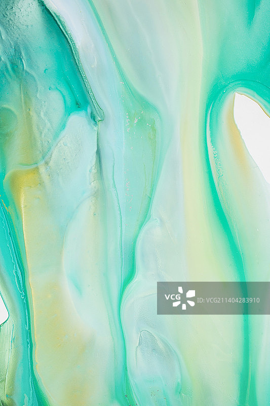 丙烯酸抽象画特写：多彩抽象图片素材