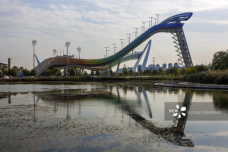 首钢奥运大跳台图片素材