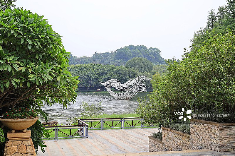 广州萝岗创业公园图片素材