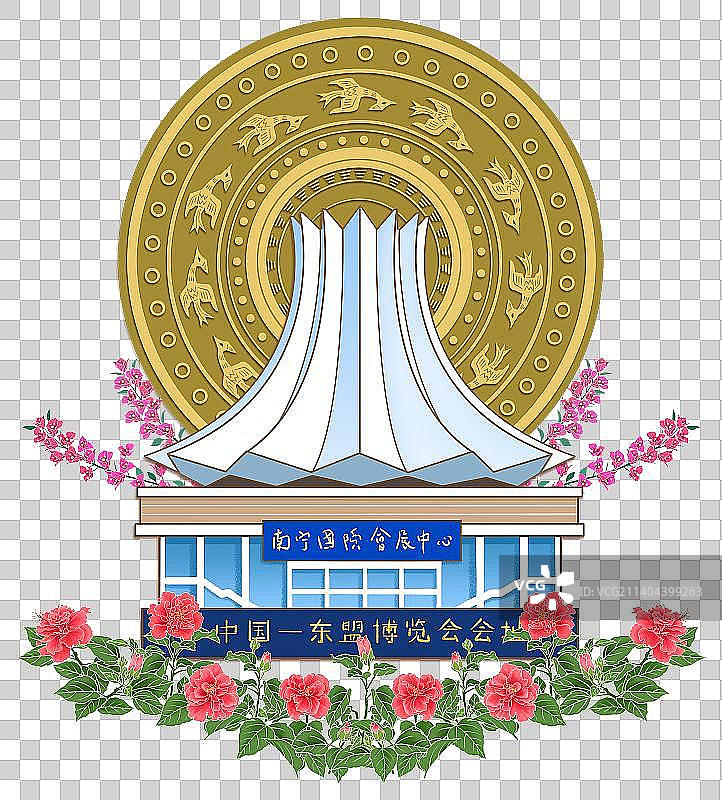 南宁城市元素图片素材