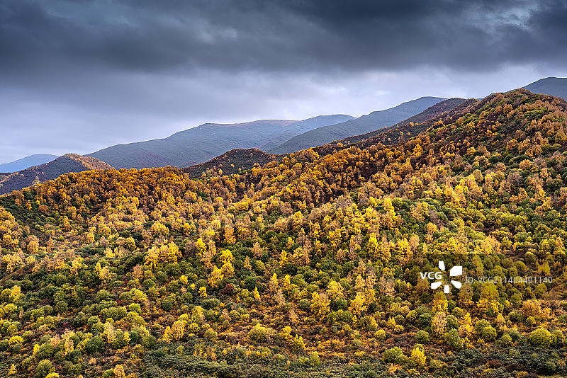 兰州兴隆山马衔山秋景图片素材