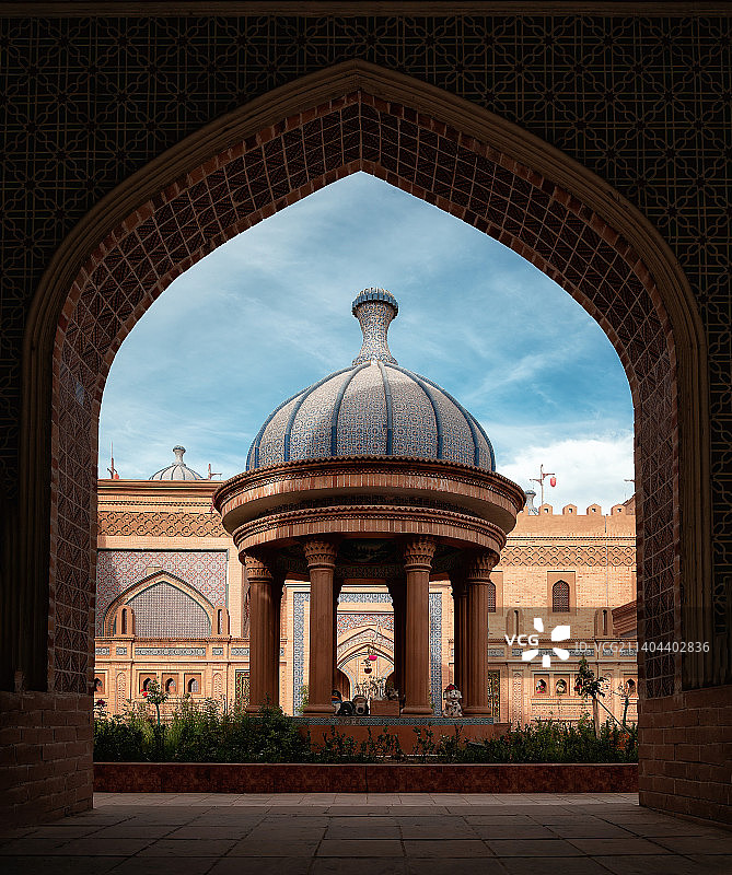 新疆喀什莎车叶尔羌汗王宫​图片素材