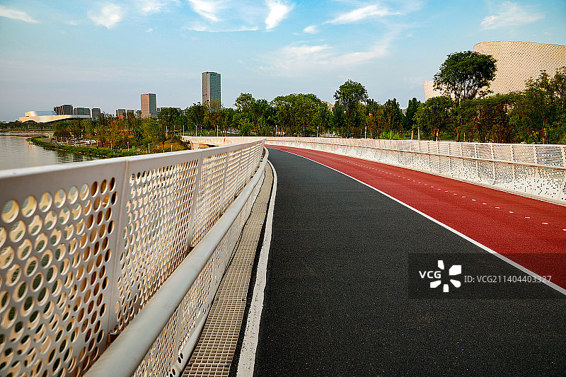 西安灞河奥体中心图片素材