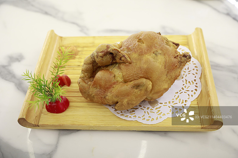 陕西名菜葫芦鸡图片素材