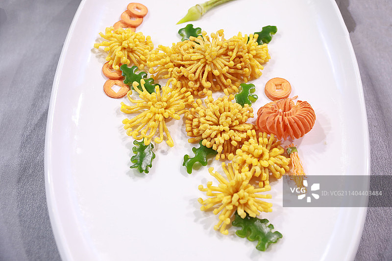 菊花馓子图片素材