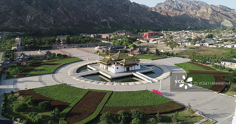 内蒙古土默特右旗：敕勒歌长岁月从不败美人——美岱召图片素材