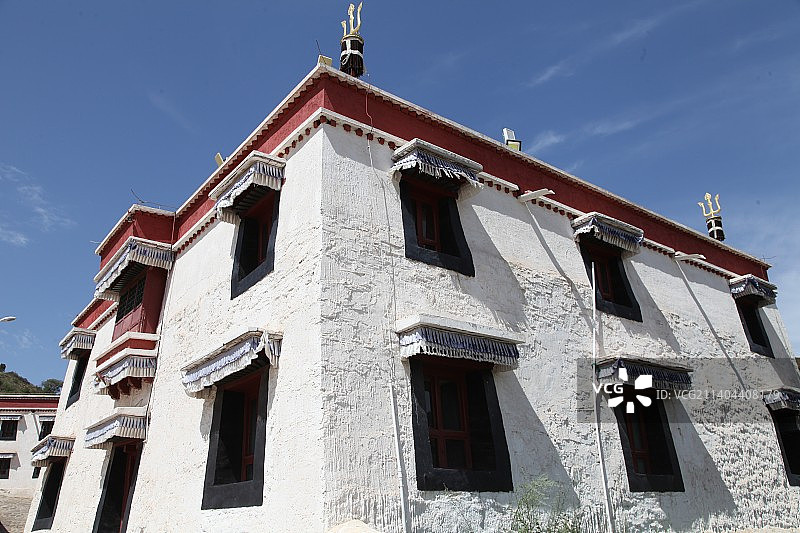 内蒙古包头：武当召，大青山深处的“布达拉宫”图片素材