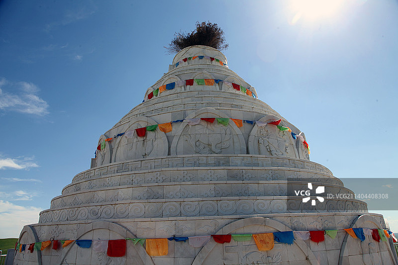 内蒙古西乌珠穆沁旗：佛教圣地乌兰五台图片素材