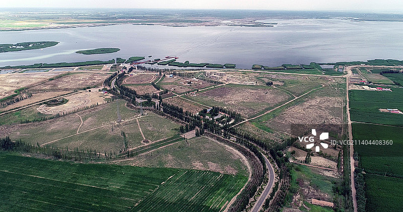 黄河河迹湖：乌梁素海，10～20年内或将消失图片素材