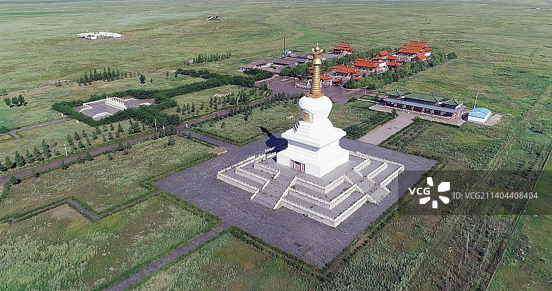 呼伦贝尔：甘珠尔庙图片素材