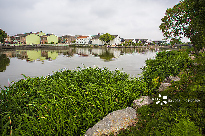 水乡河道图片素材