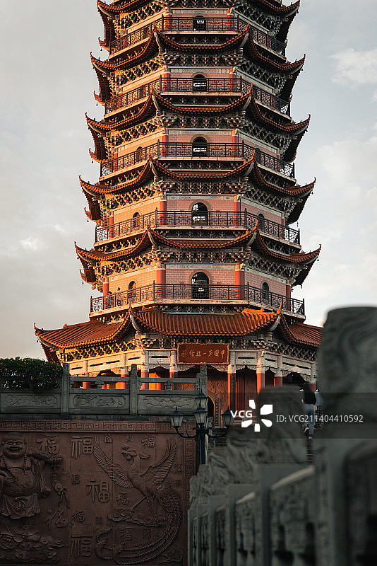 楚雄福塔公园图片素材