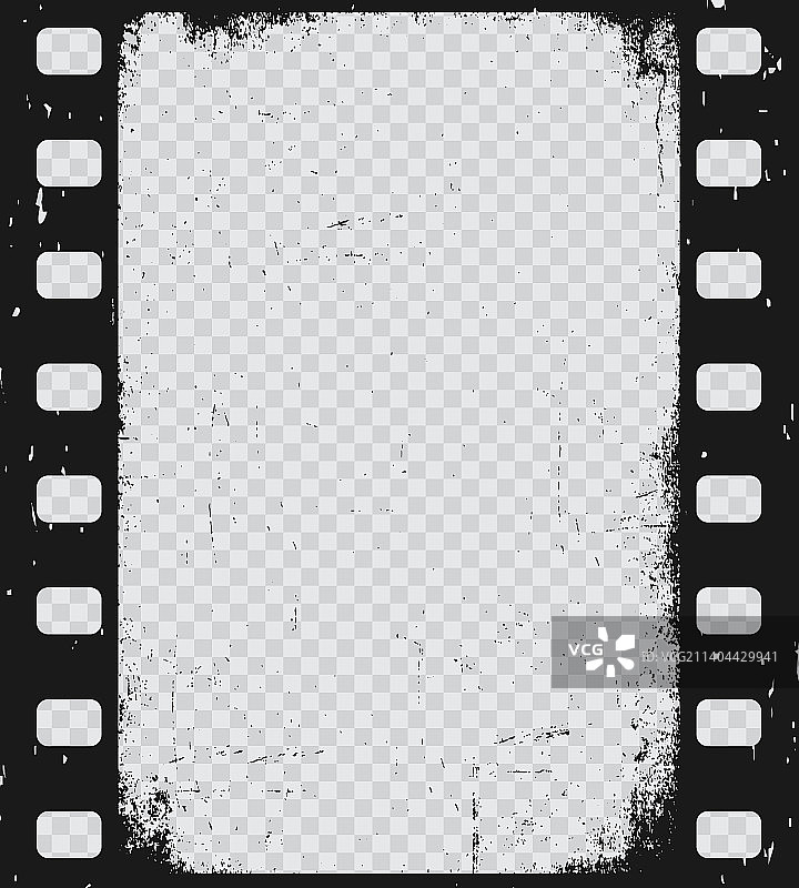 老旧的电影胶片纹理图片素材