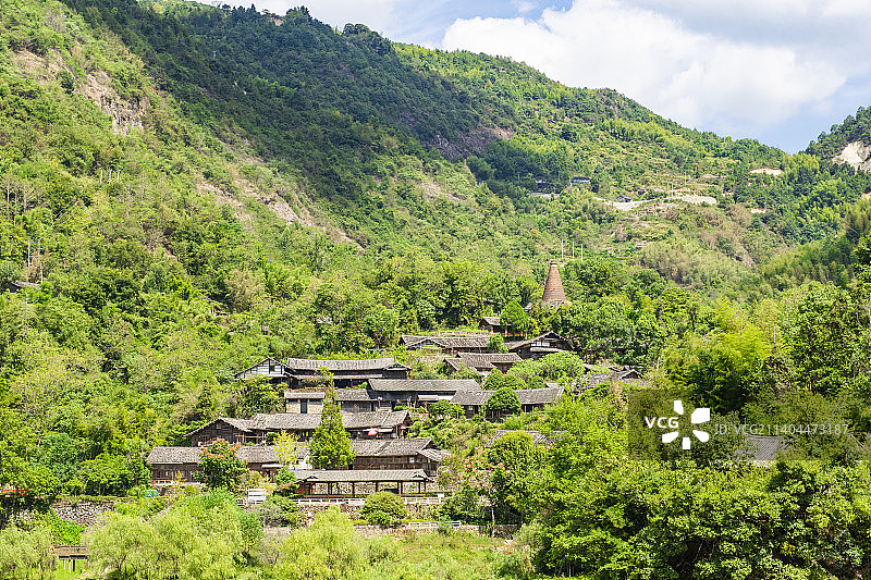 中国浙江温州苍南碗窑古村 中国浙江省温州市苍南碗窑古村落 苍南碗窑图片素材