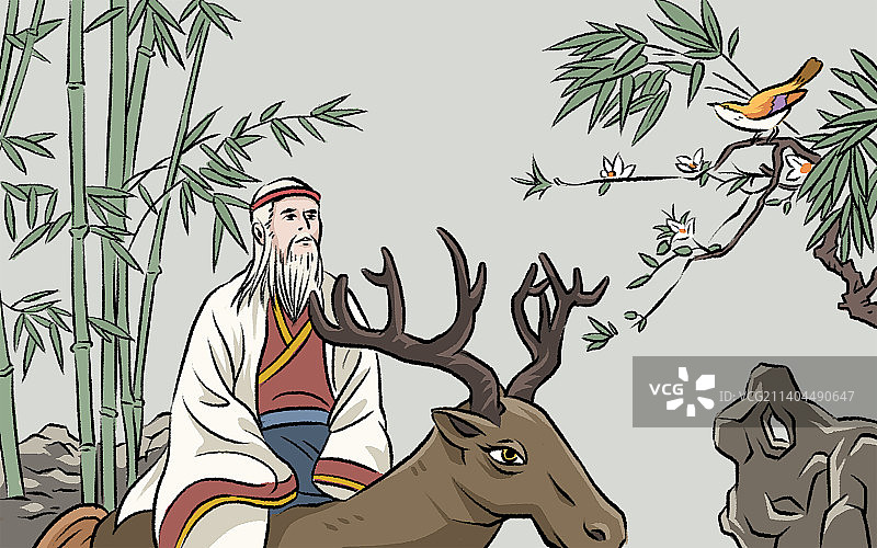 国风姜子牙封神榜漫画图片素材