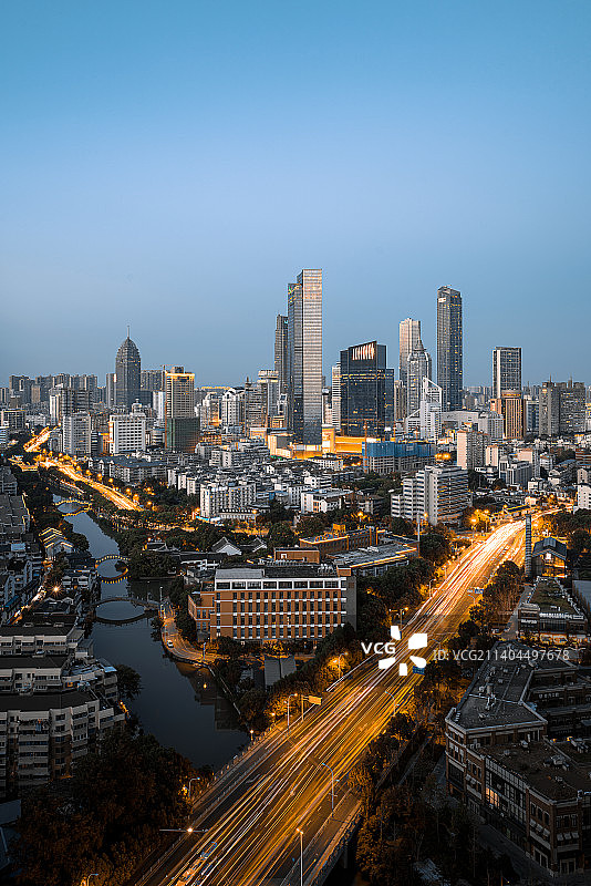 锡城日暮图片素材