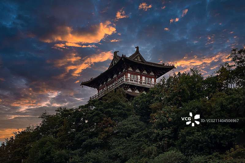 天下第一江山——北固楼雄姿图片素材