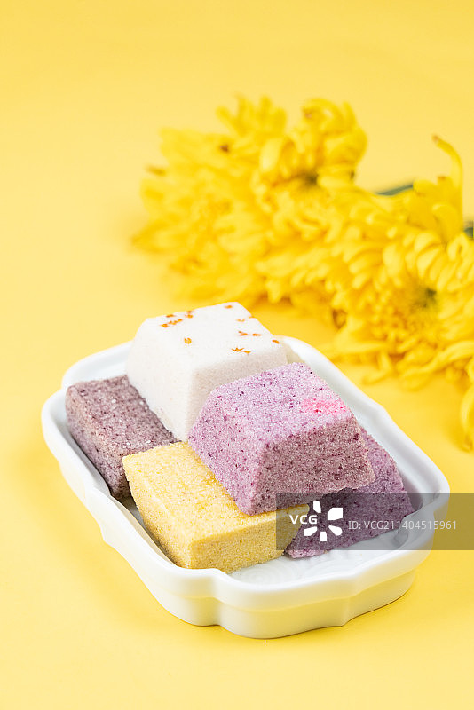 重阳节重阳糕秋季菊花传统节日图片素材